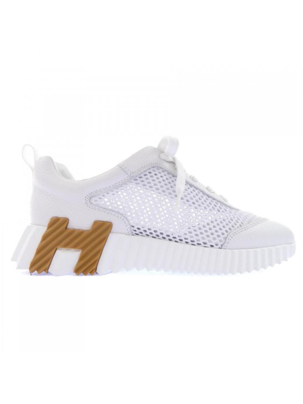 Hermes Bouncing Sneakers White